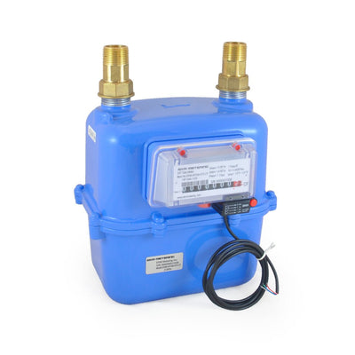 3/4 Inch Pulse Output Gas Meter, Aluminum, Cold Temp, Higher Pressure ...