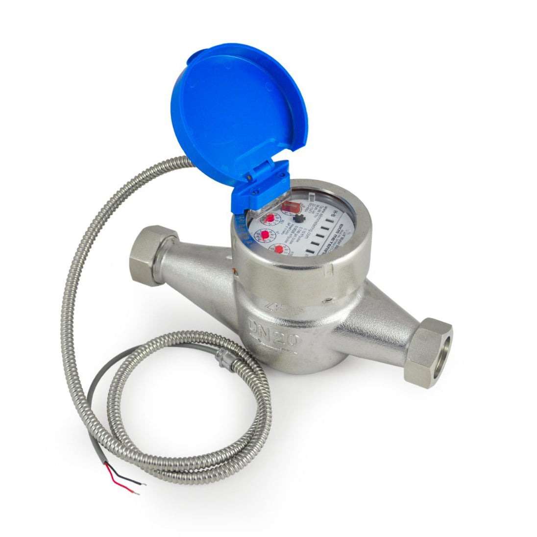 3/4 Inch Water Meter - Stainless Steel, Pulse Output | EKM Metering Inc.